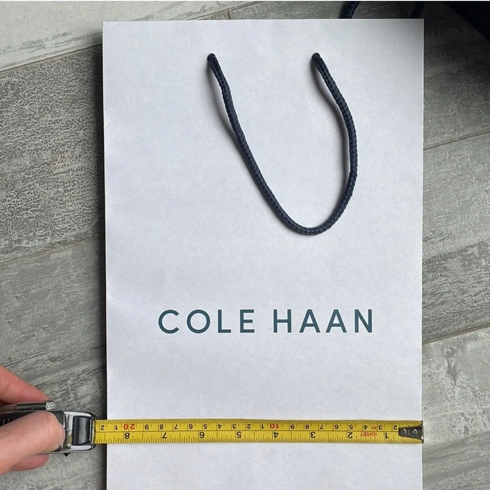 Cole Haan Patent Leather Suede 3-buckle studded Belt